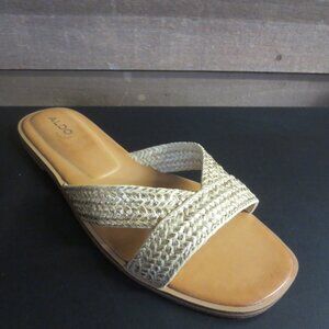 Aldo Women's Caria Sandal - Gold - US 9